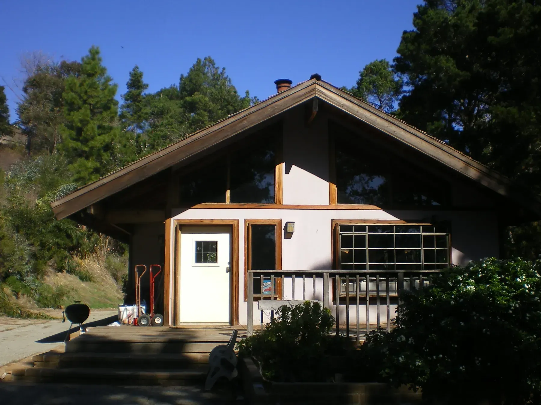 Carmel residence before its remodel