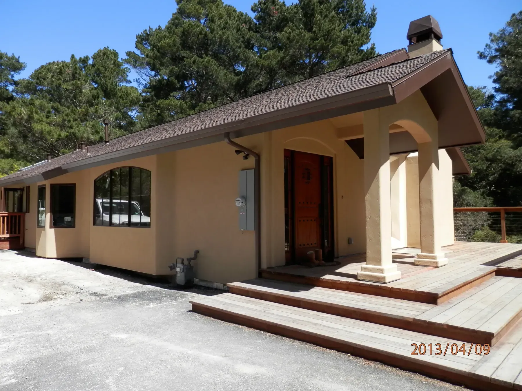 Carmel residence after its remodel